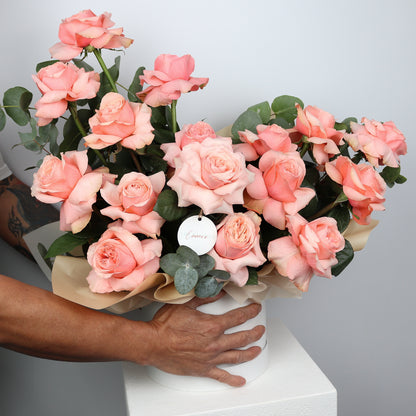 Pink Roses Box