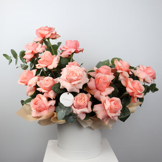 Pink Roses Box